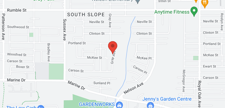 map of 7980 GRAY AVENUE